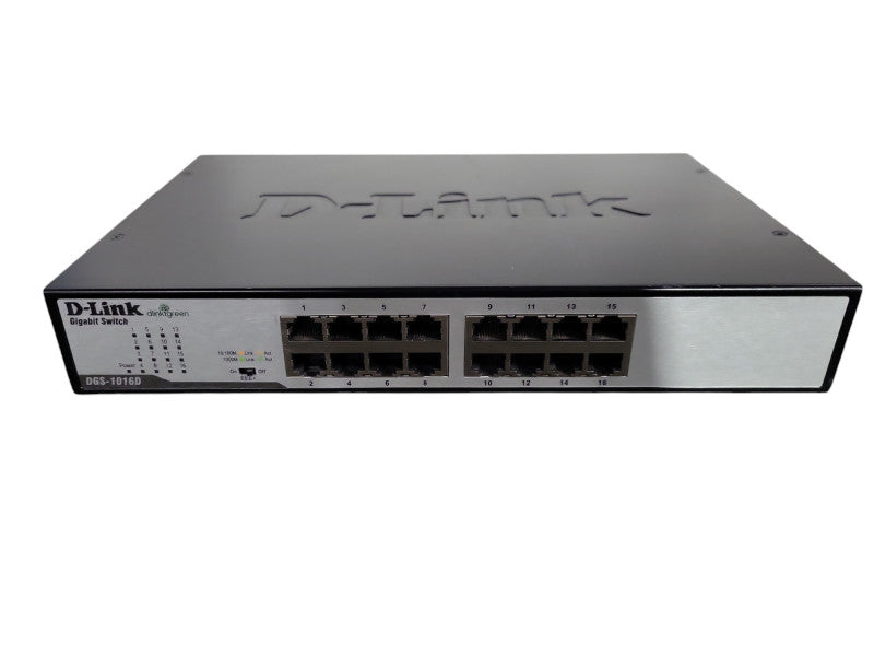 D-Link Gigabit Switch DGS-1016D 16-Port Gigabit Ethernet Unmanaged Switch !