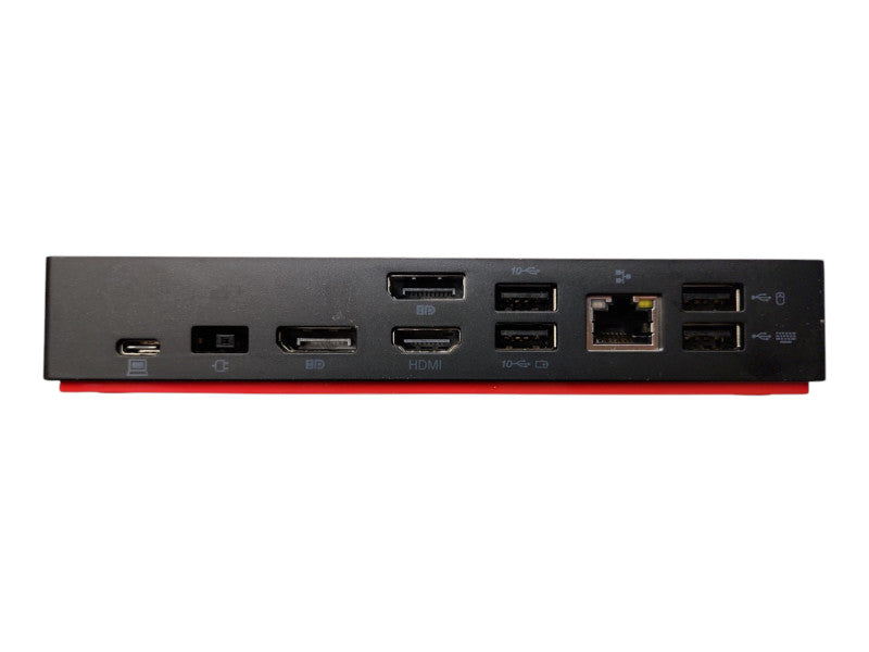 Lenovo ThinkPad USB-C Gen 2 Docking Station LDC-G2 Type 40AS W/ 90W Adapter !