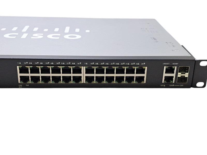Cisco SG220-26P | 26-Port Gigabit PoE Smart Plus Switch