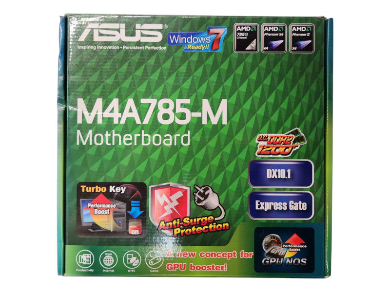 *NEW OPEN BOX* Asus M4A785-M Socket AM2 DDR2 SDRAM Desktop Motherboard