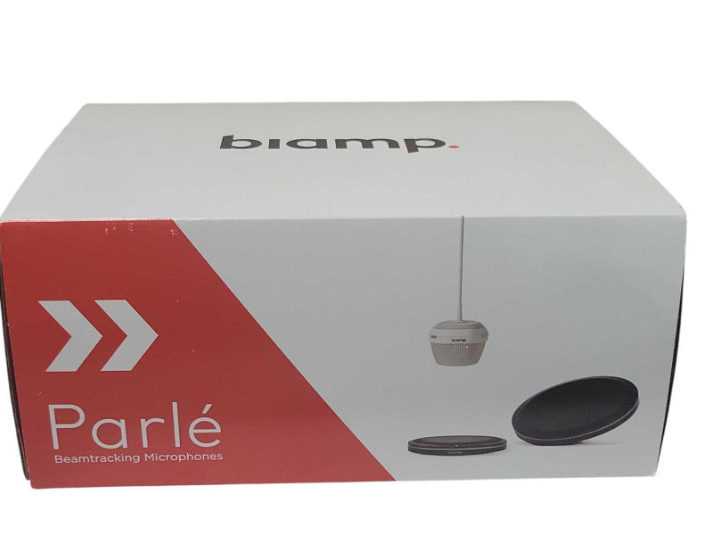 Biamp Parle TCM-XEX Low Profile Beamtracking Ceiling Microphone only _