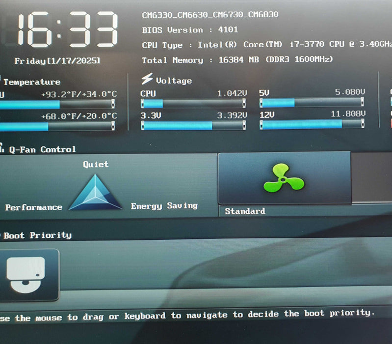 Custom PC | Asus P8H61-M Pro | i7-3770 @ 3.4GHz | 16GB DDR3 | No HDD/OS