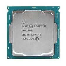 Intel Core i7-7700 SR338 CPU  -
