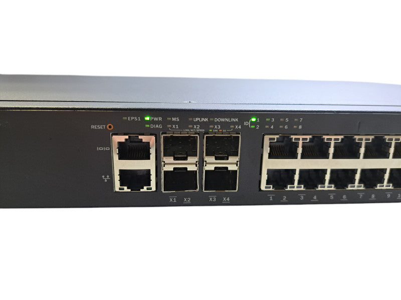 Brocade ICX6450-24P | 24-Port Gigabit PoE+ Ethernet Switch | 4x 1/10G SFP+ Q