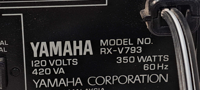 Yamaha RX-V793 Receiver HiFi Stereo Vintage 5.1 Channel