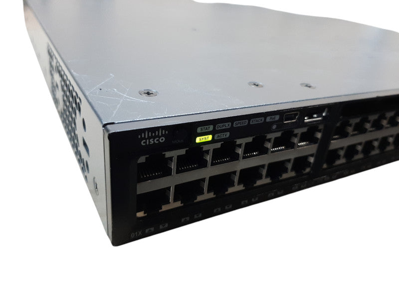 CISCO Catalyst 3650, WS-C3650-48PS, 48-Port Switch, READ DESC