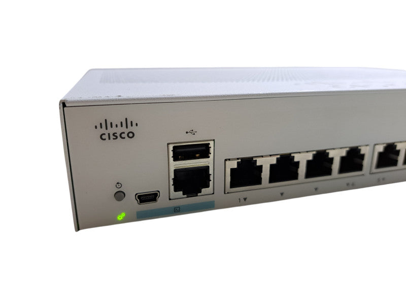 Cisco CBS350-8T-E-2G V02 | 8-Port Gigabit Ethernet Managed Switch w/ 2x SFP