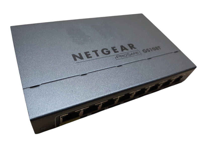 NETGEAR ProSafe GS108Tv2, GS108T Smart Switch 8-Port Gigabit