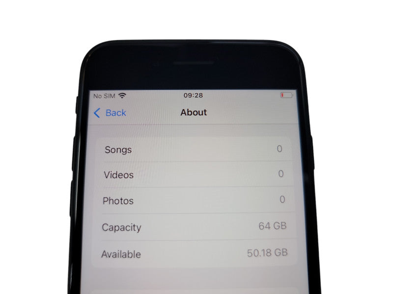 Apple iPhone SE 3 - 64GB - Black [A2595] (