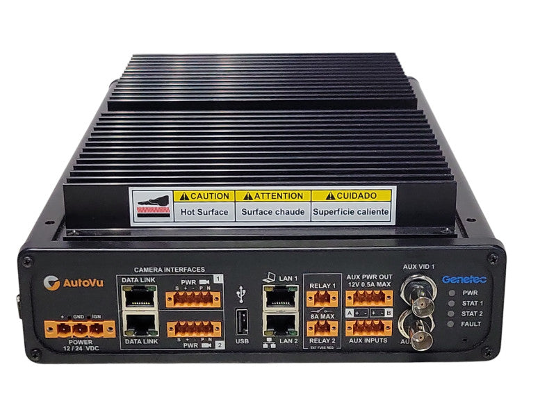 Genetec AU-H-XTU-X2 AutoVu LPR Processing Unit, Read _