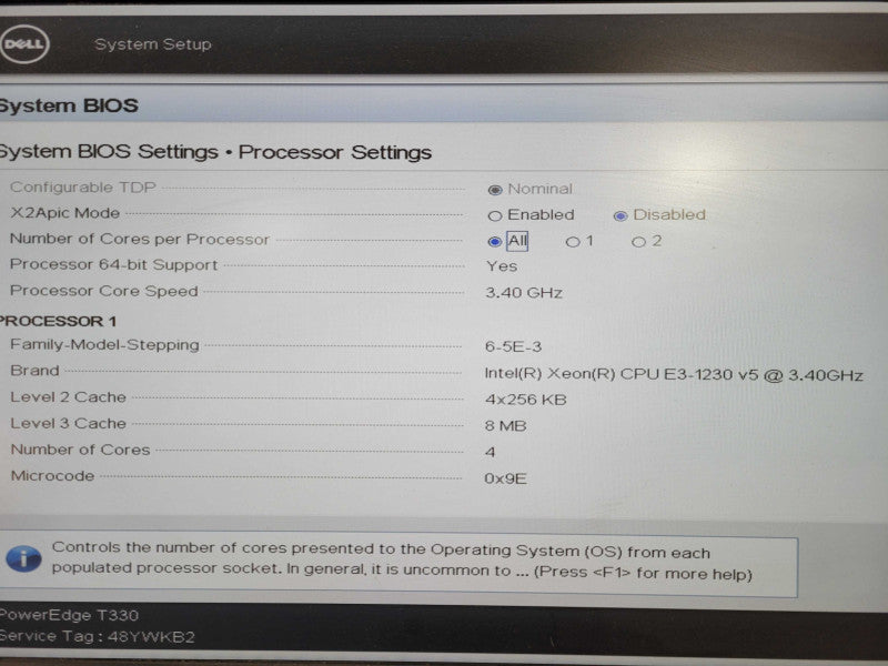Dell PE T330 8x3.5", Xeon E3-1230 v5 @ 3.40GHz, 32GB DDR4, 2x PSU !