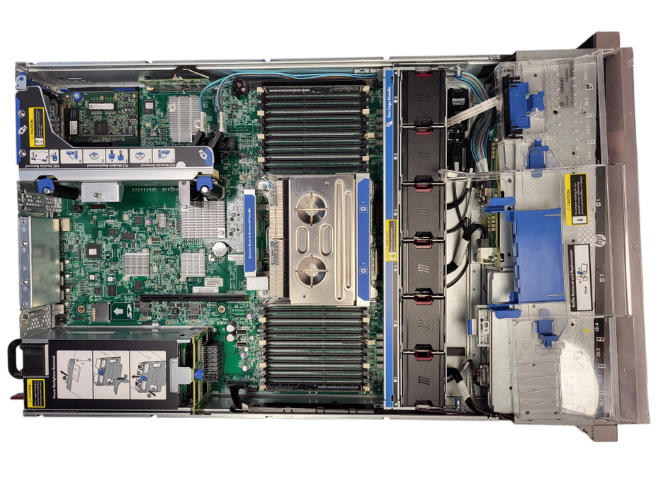 HP ProLiant DL385p Gen8 2.5" 2x Opteron 6376 16GB DDR3 P420i 2x750W PSU $