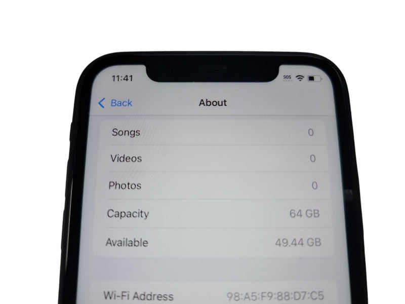 Apple iPhone 11 - 64GB - Space Gray [A2111] (