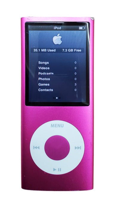 Apple iPod Nano 4th Generations - Pink | MB735C | A1285 | 8GB