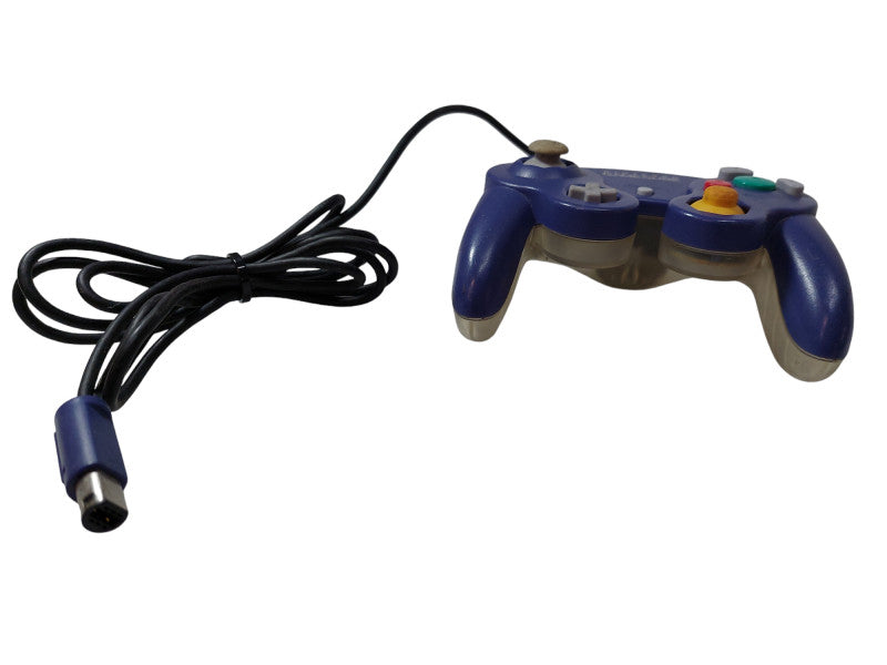 Nintendo Gamecube Controller Twotone Purple & Clear Model: DOL-003  =