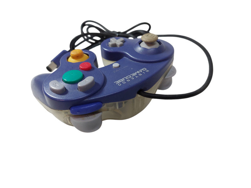 Nintendo Gamecube Controller Twotone Purple & Clear Model: DOL-003  =