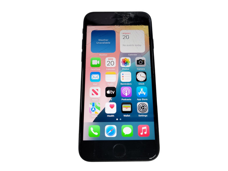 Apple iPhone SE2 - 128GB - Black [A2275 | Read] (