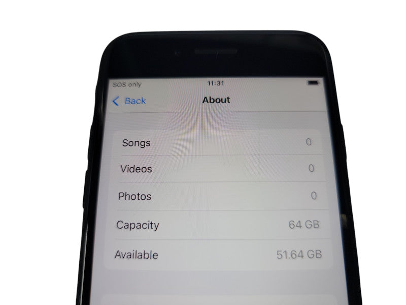 Apple iPhone SE 2 - 64GB - Black [A2275 | Read] (