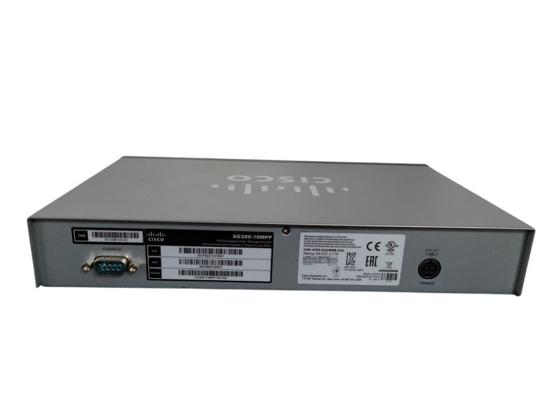 Cisco SG300-10MPP-K9, 10-Port Gigabit PoE+ Managed Switch !