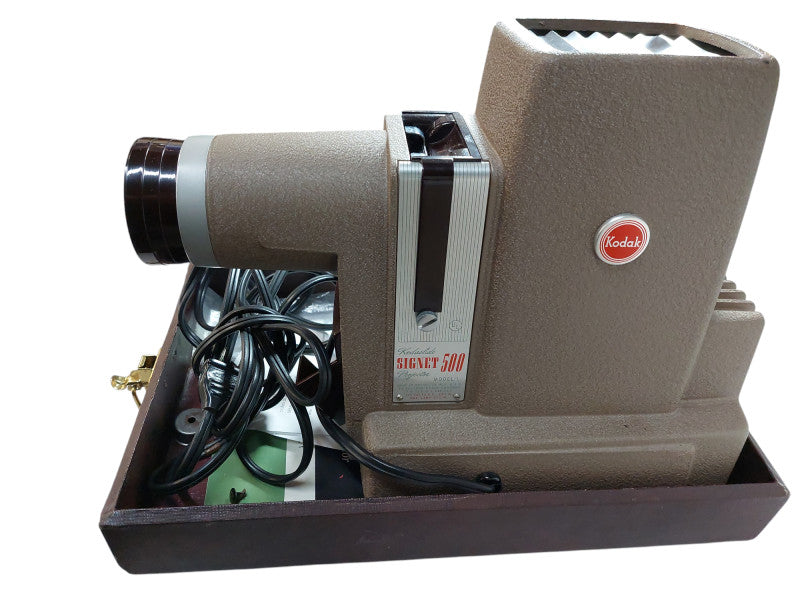 Vintage Kodak KodaSlide Signet 500 Model: 1 - 1955 Projector with Case  =