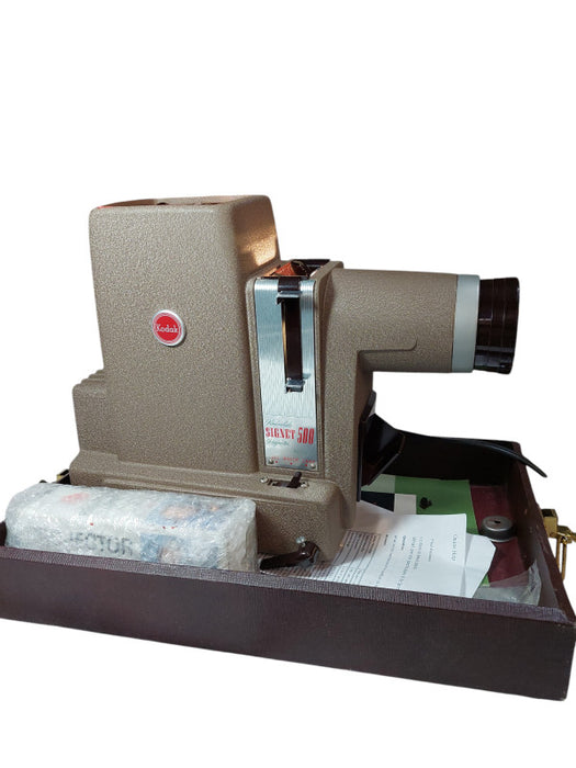 Vintage Kodak KodaSlide Signet 500 Model: 1 - 1955 Projector with Case  =