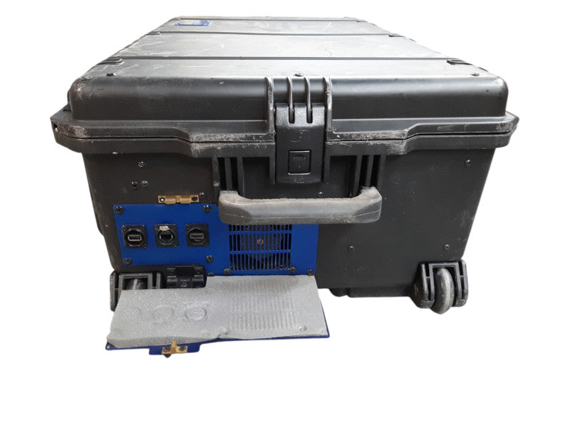 Industrial Rugged Mobile/Travel Enclosure, 1U+Cover, HDMI, RJ45, w/6-port PDU