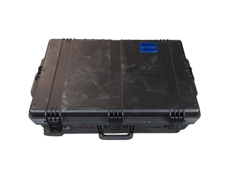 Industrial Rugged Mobile/Travel Enclosure, 1U+Cover, HDMI, RJ45, w/6-port PDU