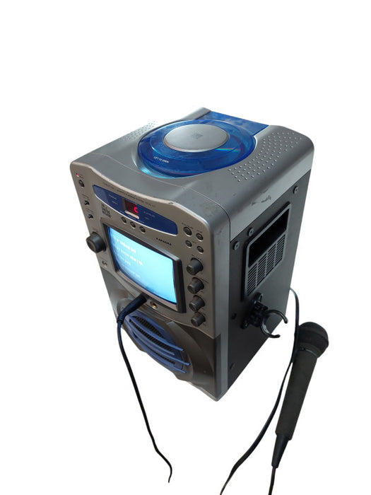 The Singing Machine Karaoke Machine with Mic & 2CD'S =