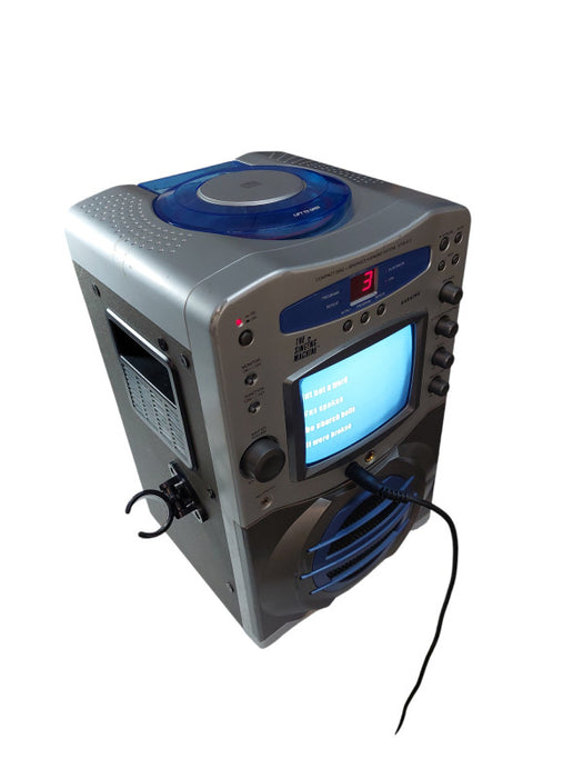 The Singing Machine Karaoke Machine with Mic & 2CD'S =
