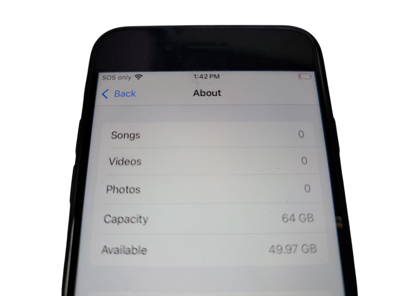 Apple iPhone SE 2 - 64GB - Black [A2275] (