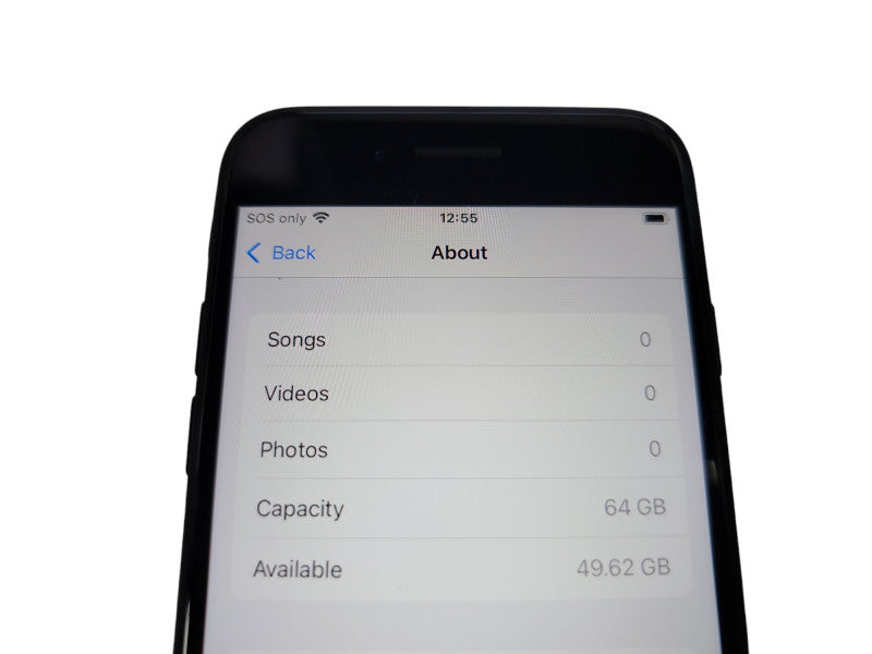 Apple iPhone SE 2 - 64GB - Black [A2275 | Read] (