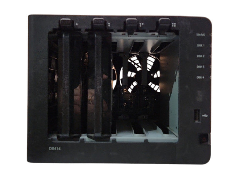 Synology DS414 DiskStation 4-Bays NAS, 2x 2TB HDDs