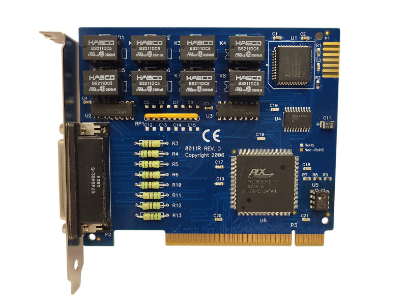 Sealevel 8011 RoHS-Compliant PCI 8 Form C Relay Output / 8 Isolated Input Digital Q$
