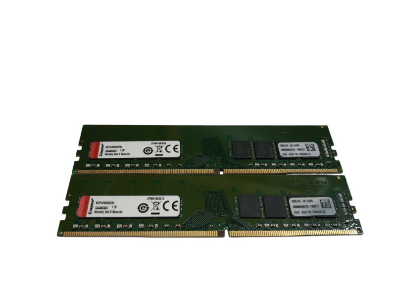 Kingston Pack of 2x32GB ( 64GB ) (DDR4 2666 MHz) Memory (KCP426SD8/32)