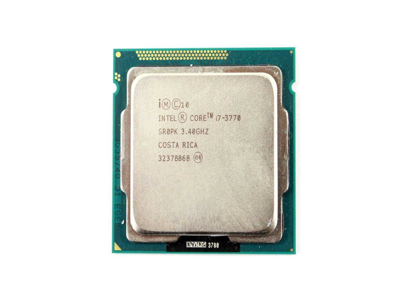 Intel Core i7-3770 @ 3.40Ghz CPU SR0PK -