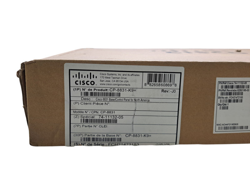 (New) Cisco CP-8831 Conference Phone w/ Keypad Controller CP-8831-K9