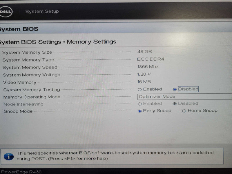 Dell R430 1U 8x 2.5", Xeon E5-2623 v3 @ 3.00GHz, 48GB DDR4, H730 Mini !