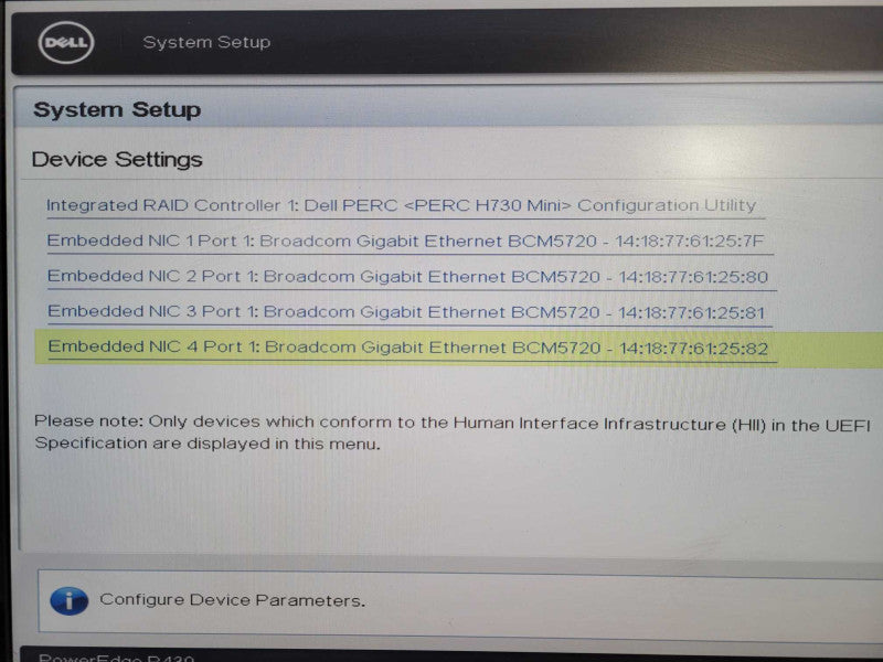 Dell R430 1U 8x 2.5", Xeon E5-2623 v3 @ 3.00GHz, 48GB DDR4, H730 Mini !