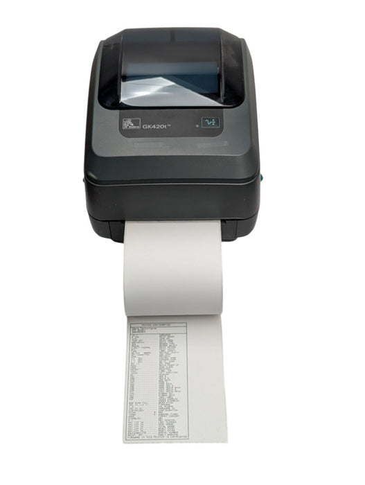 Zebra GK420t Thermal Label Printer GK42-102210-000 Q-