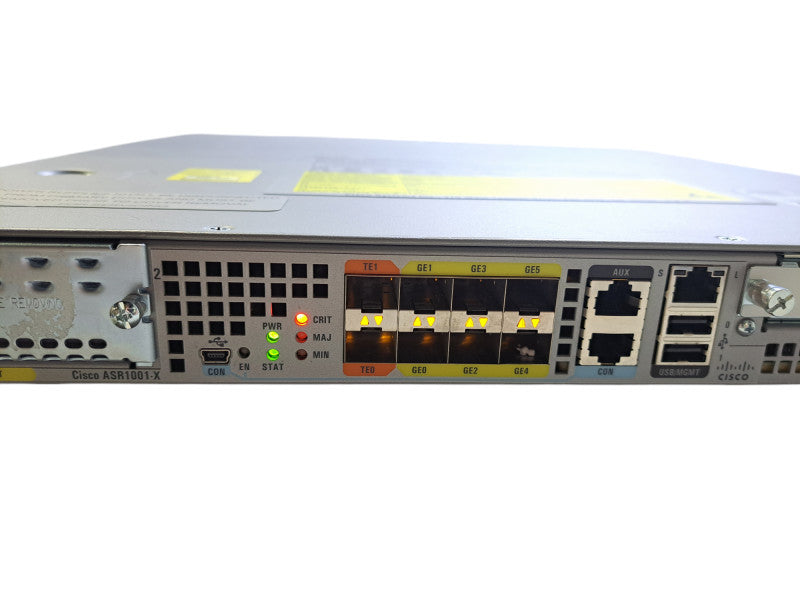 Cisco ASR1001-X V03 | Aggregation Services Router 6x Gigabit SFP w/ Dual AC