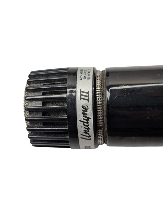 SHURE 5455D Unidyne III Dynamic Microphone Please READ  -