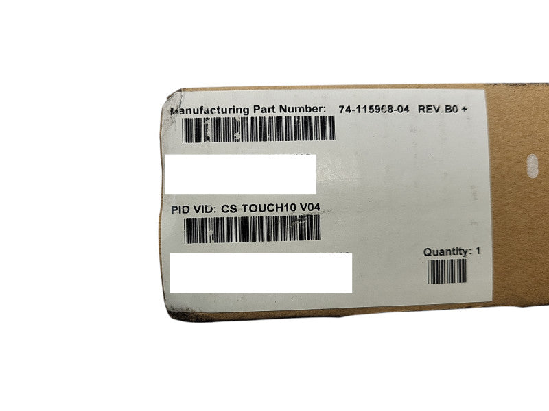 Cisco 74-115968-04 REV B0 + TelePresence Touch 10 - New Sealed Box $