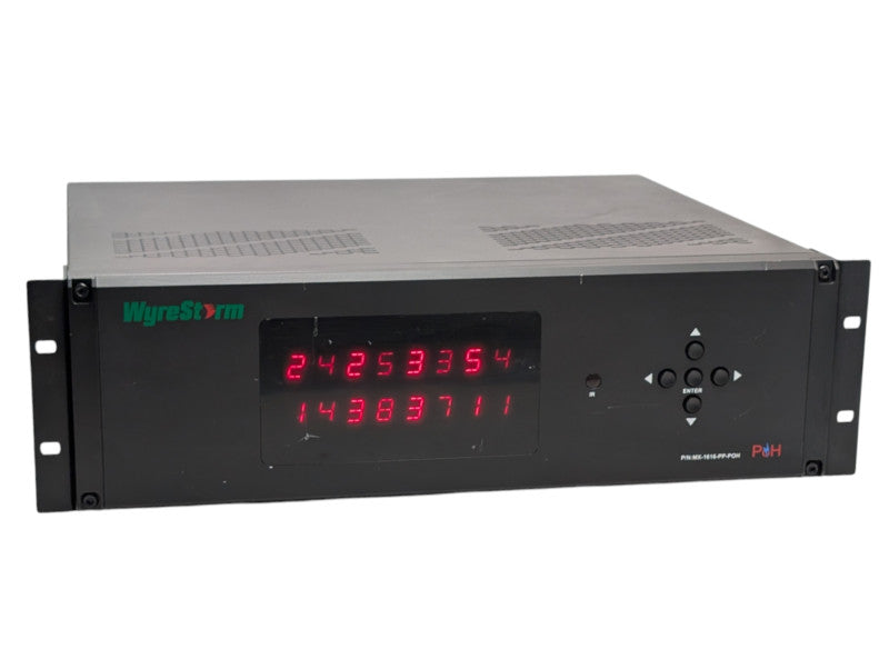 WyreStorm MX-1616-PP-POH Modular 16x16 1080P Matrix Switcher with PoH -