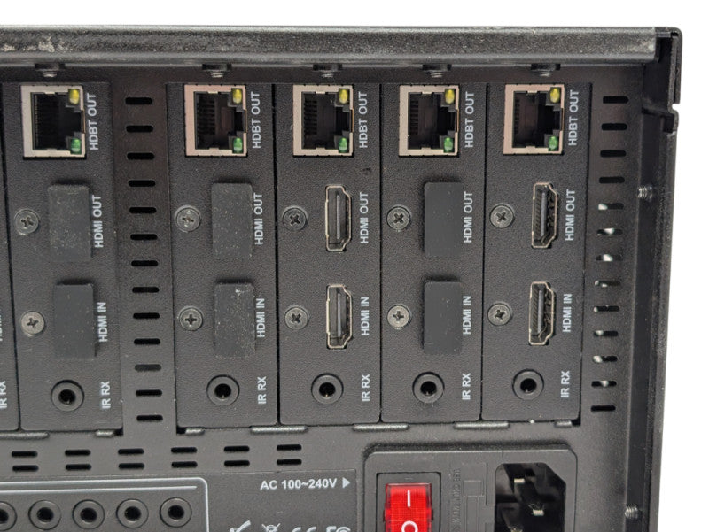 WyreStorm MX-1616-PP-POH Modular 16x16 1080P Matrix Switcher with PoH -
