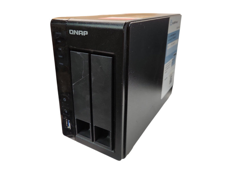 QNAP TS-251+ 2 Bays NAS w/ 2x 4TB HDDs