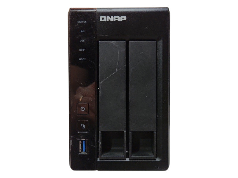 QNAP TS-251+ 2 Bays NAS w/ 2x 4TB HDDs