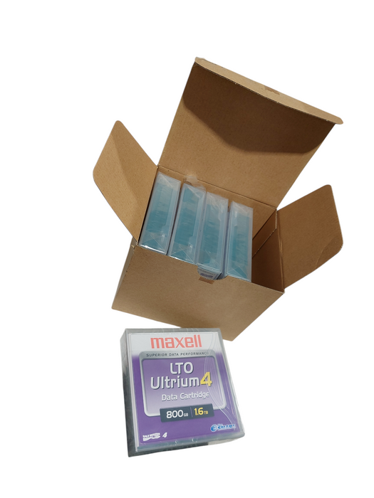 Maxell LTO Ultrium 4 800GB/1.6TB Data Cartridge Pack of 5 in a box  Q=