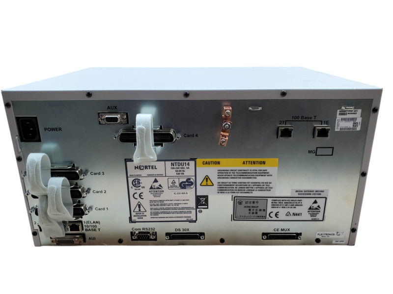 Nortel MG 1000 | NTDU14 | No Modules | *READ*