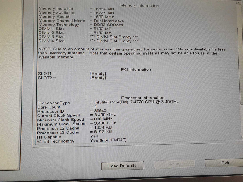 Dell Precision T1700 SFF | i7-4770 @ 3.4GHz | 16GB RAM | NO HDD/OS