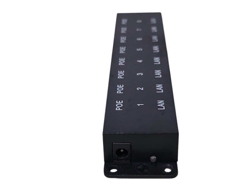 PoE Texas 8 Port 24V Passive PoE Injector (WS-POE-8-ENC), no Power adapter _